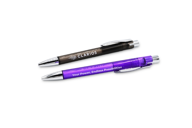 Bild von Kugelschreiber CANDY transparent M SI 